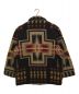 PENDLETON (ペンドルトン) ネイティブ柄コート ブラック×ベージュ サイズ:FREE：18000円