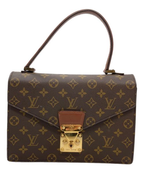 LOUIS VUITTON（ルイ ヴィトン）LOUIS VUITTON (ルイ ヴィトン) コンコルド　ハンドバッグ ブラウンの古着・服飾アイテム