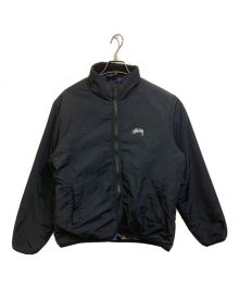 stussy（ステューシー）の古着「リバーシブルボアジャケット」｜ブラック