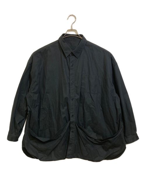 FreshService（フレッシュサービス）FreshService (フレッシュサービス) TOOL POCKET REGULAR COLLAR UTILITY SHIRT ブラック サイズ:FREEの古着・服飾アイテム