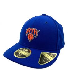 New Era×KITH（ニューエラ×キス）の古着「NEW YORK KNICKS LOW-CROWN FITTED CAP キャップ」｜ブルー