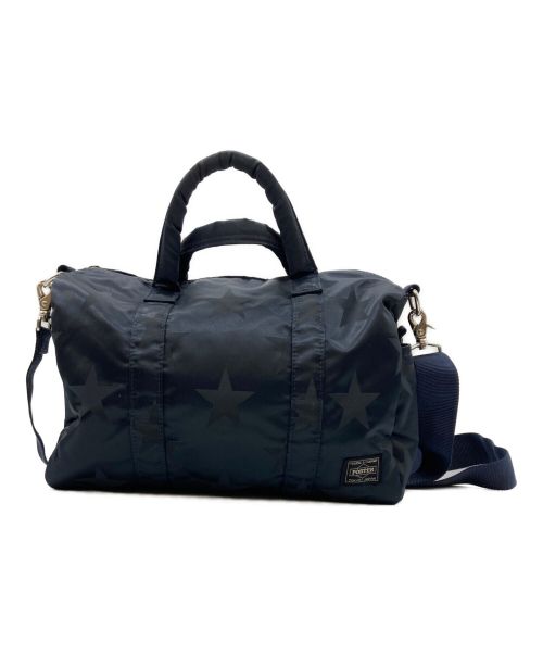 PORTER（ポーター）PORTER (ポーター) 2WAY SHORT BOSTON BAG ネイビーの古着・服飾アイテム