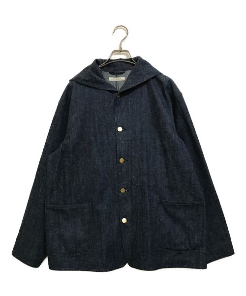 OLD JOE & Co.（オールドジョー）OLD JOE & Co. (オールドジョー) SAILOR COLLAR CHORE JACKET インディゴ サイズ:FREEの古着・服飾アイテム