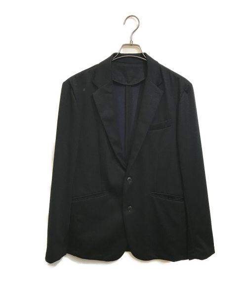 ROSSO（ロッソ）ROSSO (ロッソ) ハイブリッドボンディングシングルジャケット ブラック サイズ:Lの古着・服飾アイテム