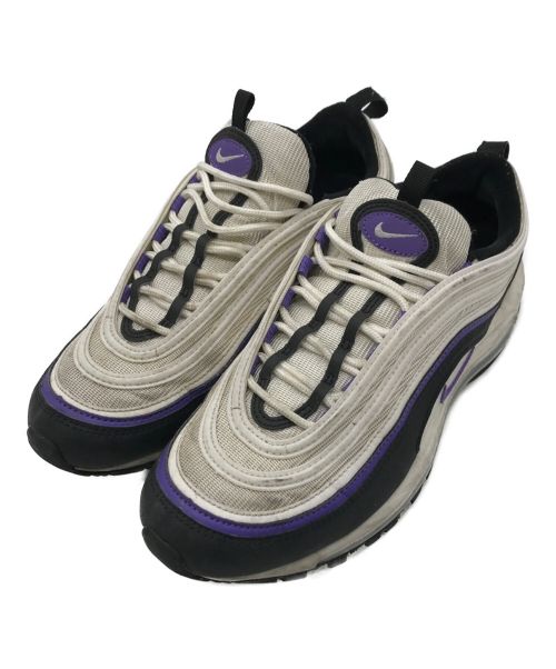 NIKE（ナイキ）NIKE (ナイキ) NIKE AIR MAX 97 ホワイト×パープル サイズ:27の古着・服飾アイテム