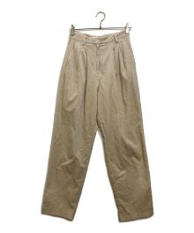 CLANE（クラネ）の古着「CORDUROY TAPERED PANTS」｜アイボリー