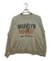 TOYS McCOY（トイズマッコイ）の古着「MILITARY SWEAT SHIRT MARILYN MONROE」｜ベージュ