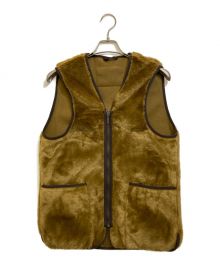 Barbour（バブアー）の古着「SL FUR LINER VEST」｜ブラウン