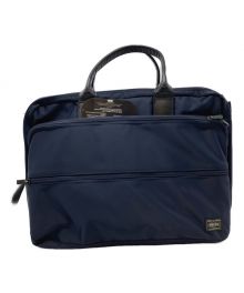 PORTER（ポーター）の古着「2WAY BRIEFCASE(L)」｜ネイビー