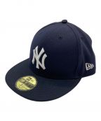 New Era×MoMAニューエラ×モマ）の古着「コラボキャップ」｜ネイビー