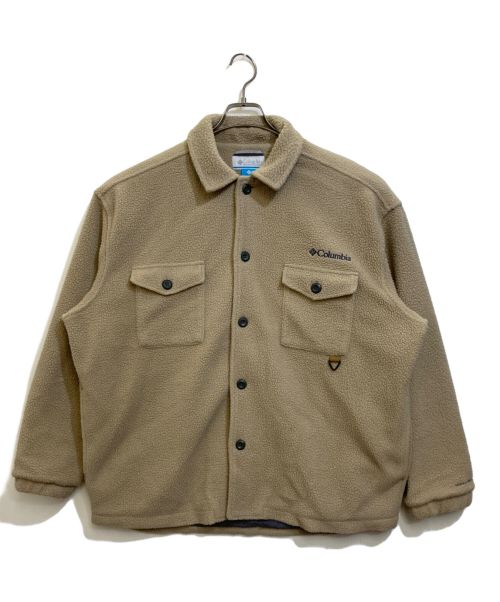 Columbia（コロンビア）Columbia (コロンビア) フリースジャケット ベージュ サイズ:Ⅿの古着・服飾アイテム