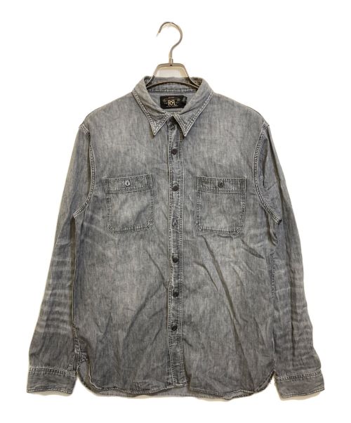 RRL（ダブルアールエル）RRL (ダブルアールエル) シャツ グレー サイズ:Ⅿの古着・服飾アイテム