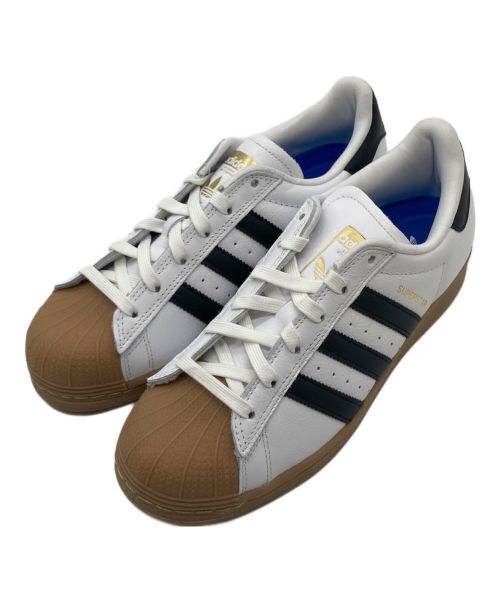 adidas（アディダス）adidas (アディダス) SUPERSTAR ADV ローカットスニーカー ホワイト サイズ:24.5の古着・服飾アイテム