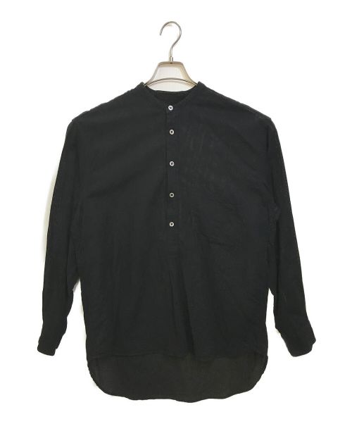 PAUL SMITH（ポールスミス）PAUL SMITH (ポールスミス) プルオーバーシャツ ブラック サイズ:Lの古着・服飾アイテム