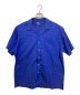 POLO RALPH LAUREN（ポロ・ラルフローレン）の古着「CLAYTON S/Sオープンカラーシャツ」｜ブルー