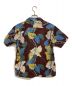 Duke Kahanamoku (デュークカハナモク) COTTON LINEN HAWAIIAN SHIRT アロハシャツ ブラウン サイズ:M：12000円