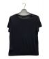 JIL SANDER (ジルサンダー) シルクTシャツ ブラック サイズ:M：3980円