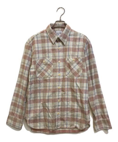 VISVIM（ビズビム）VISVIM (ビズビム) DEDWOOD SHIRT L/S ピンク サイズ:1の古着・服飾アイテム