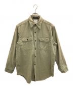 MADISON BLUEマディソンブルー）の古着「HAMPTON SHIRT BACK SATIN」｜グリーン