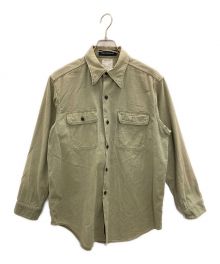 MADISON BLUE（マディソンブルー）の古着「HAMPTON SHIRT BACK SATIN」｜グリーン