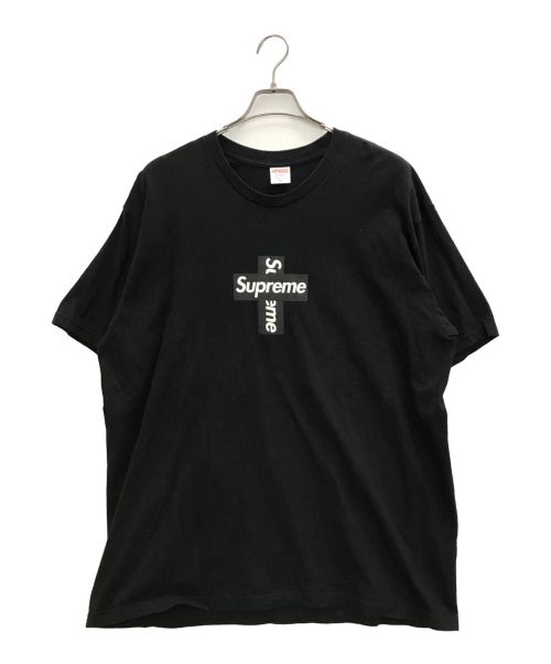 SUPREME（シュプリーム）Supreme (シュプリーム) cross box logo tee ブラック サイズ:XLの古着・服飾アイテム