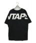 WTAPS (ダブルタップス) 20SS Stencil TEE 半袖ロゴTシャツ ブラック サイズ:x 04：9000円