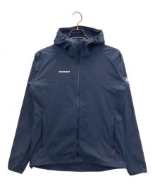 MAMMUT（マムート）の古着「グラナイト ソフトシェル SO フーデッド ジャケット」｜ネイビー