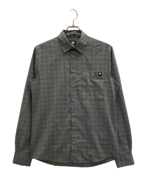 MAMMUT（マムート）MAMMUT (マムート) Lenni Longsleeve Shirt Men レニ ロングスリーブシャツ グレー サイズ:Sの古着・服飾アイテム