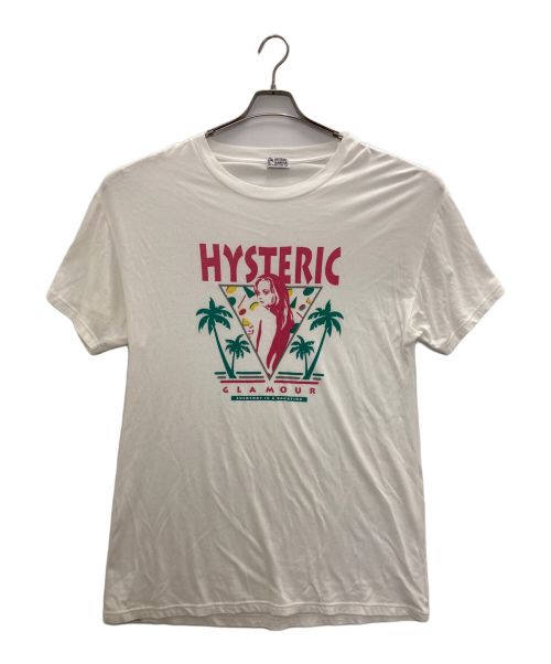 Hysteric Glamour（ヒステリックグラマー）Hysteric Glamour (ヒステリックグラマー) ロングTシャツ ホワイト サイズ:Freeの古着・服飾アイテム