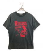 Hysteric Glamourヒステリックグラマー）の古着「プリントTシャツ」｜ブラック