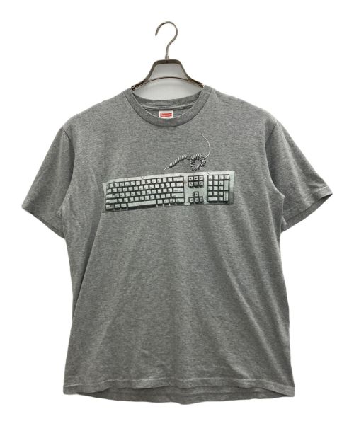 SUPREME（シュプリーム）Supreme (シュプリーム) Keyboard Tee グレー サイズ:Ⅿの古着・服飾アイテム