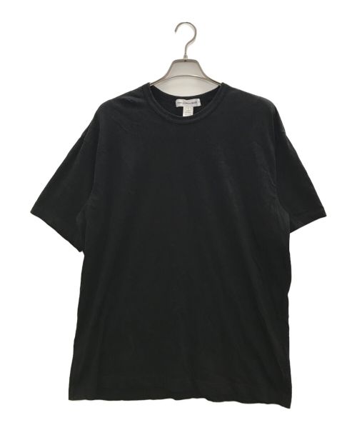 COMME des GARCONS SHIRT（コムデギャルソンシャツ）COMME des GARCONS SHIRT (コムデギャルソンシャツ) バックロゴプリント半袖カットソー ブラック サイズ:Lの古着・服飾アイテム