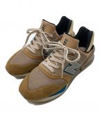 NEW BALANCE×KITH×nonnativeニューバランス×キス×ノンネイティブ）の古着「ローカットスニーカー」｜ブルー×ベージュ