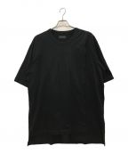 s'yteサイト）の古着「ハーフレイヤードTシャツ」｜ブラック