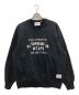 WTAPS（ダブルタップス）の古着「Crewneck Sweatshirt」｜ブラック