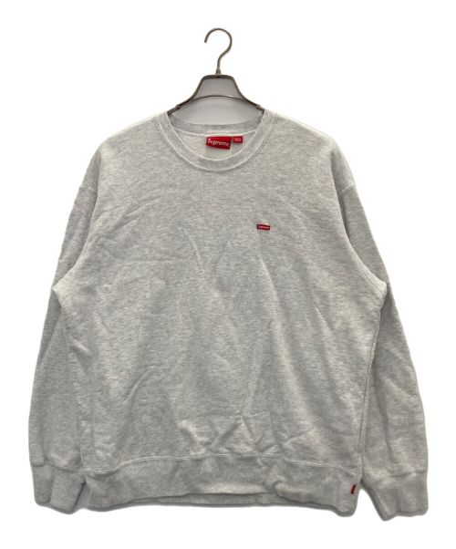 SUPREME（シュプリーム）Supreme (シュプリーム) small box logo sweat shirts グレー サイズ:XLの古着・服飾アイテム