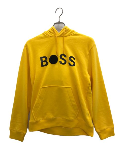 BOSS HUGO BOSS（ボス ヒューゴボス）BOSS HUGO BOSS (ボス ヒューゴボス) パーカー イエロー サイズ:S 未使用品の古着・服飾アイテム