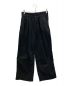 MHL（エムエイチエル）の古着「SOFT DENSE COTTON WIDE PANTS」｜ブラック