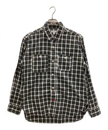 Engineered Garments×charcoal（エンジニアド ガーメンツ×チャコール）の古着「チェックシャツ」｜グリーン×ネイビー