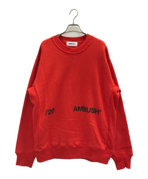 AMBUSH（アンブッシュ）AMBUSH (アンブッシュ) スウェット レッド サイズ:2の古着・服飾アイテム