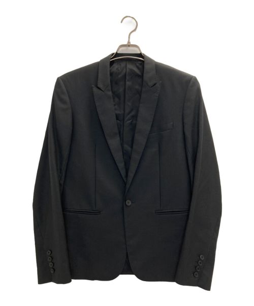 LAD MUSICIAN（ラッドミュージシャン）LAD MUSICIAN (ラッドミュージシャン) WOOL GABARDINE STANDARD 1B JACKET テーラードジャケット ネイビー サイズ:44の古着・服飾アイテム