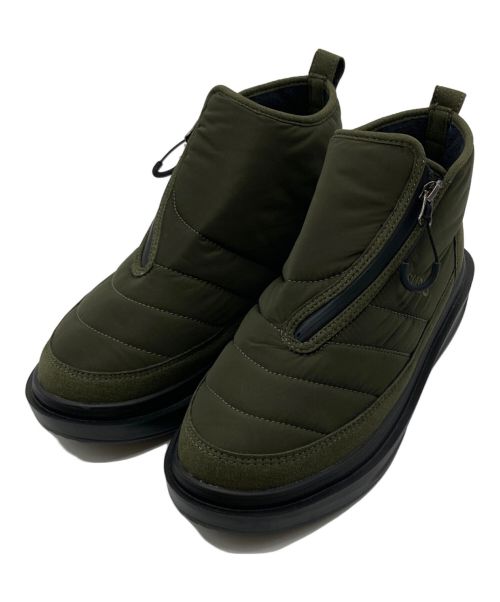 WHITE MOUNTAINEERING（ホワイトマウンテ二アニング）WHITE MOUNTAINEERING (ホワイトマウンテ二アニング) SUBU (スブ) ZIP UP BOOTS KHAKI ジップアップブーツ オリーブ サイズ:27の古着・服飾アイテム