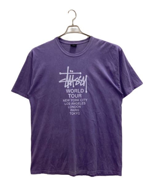 stussy（ステューシー）stussy (ステューシー) Tシャツ パープル サイズ:XLの古着・服飾アイテム