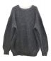 haunt (ハウント) MOHAIR V NECK KNIT グレー サイズ:F：6000円