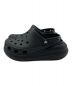 crocs (クロックス) クラシッククラッシュクロッグ ブラック サイズ:24cm 未使用品：7000円