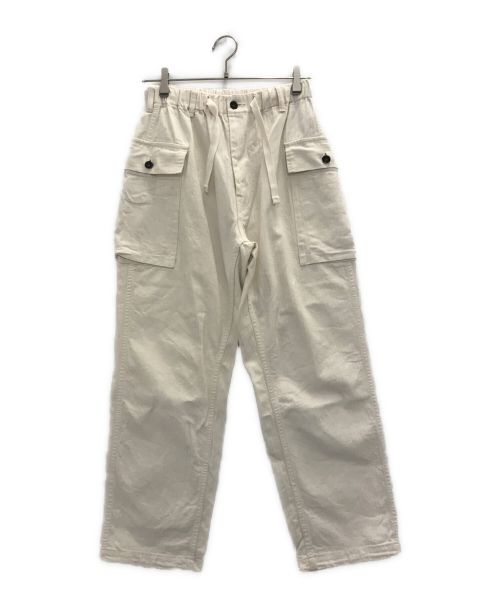 POST O'ALLS（ポストオーバーオールズ）POST O'ALLS (ポストオーバーオールズ) E-Z WALKABOUT Pants ホワイト サイズ:Sの古着・服飾アイテム