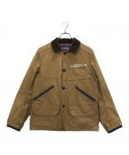 JUNYA WATANABE COMME des GARCONS(ジュンヤワタナベ コムデギャルソン）の古着「Waxed Cotton Hunting Jacket」｜ブラウン