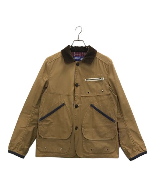 JUNYA WATANABE COMME des GARCONS（(ジュンヤワタナベ コムデギャルソン）JUNYA WATANABE COMME des GARCONS ((ジュンヤワタナベ コムデギャルソン) Waxed Cotton Hunting Jacket ブラウン サイズ:Sの古着・服飾アイテム