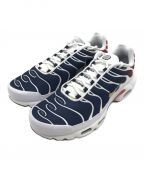 NIKEナイキ）の古着「AIR MAX PLUS “PSG” ローカットスニーカー」｜ネイビー×ホワイト