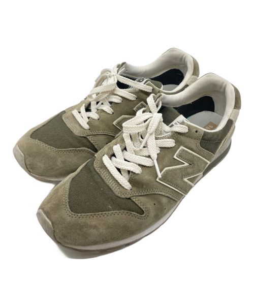 NEW BALANCE（ニューバランス）NEW BALANCE (ニューバランス) ローカットスニーカー グリーン サイズ:US10.5の古着・服飾アイテム